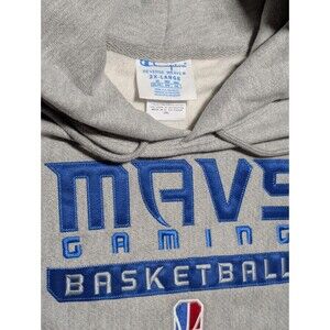 Champion Reverse Weave NBA 2KL Dallas Mavericks Gaming Basketball XXL 2XL Hoodie